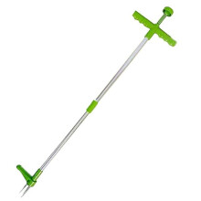 Manual Weeding Tool Long Handle with 3 Claws for Standing Weeding and Root Removal