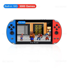 Retro Handheld Game Console Built-in 10000 Games with TV Output and Multi-language System for Family Entertainment