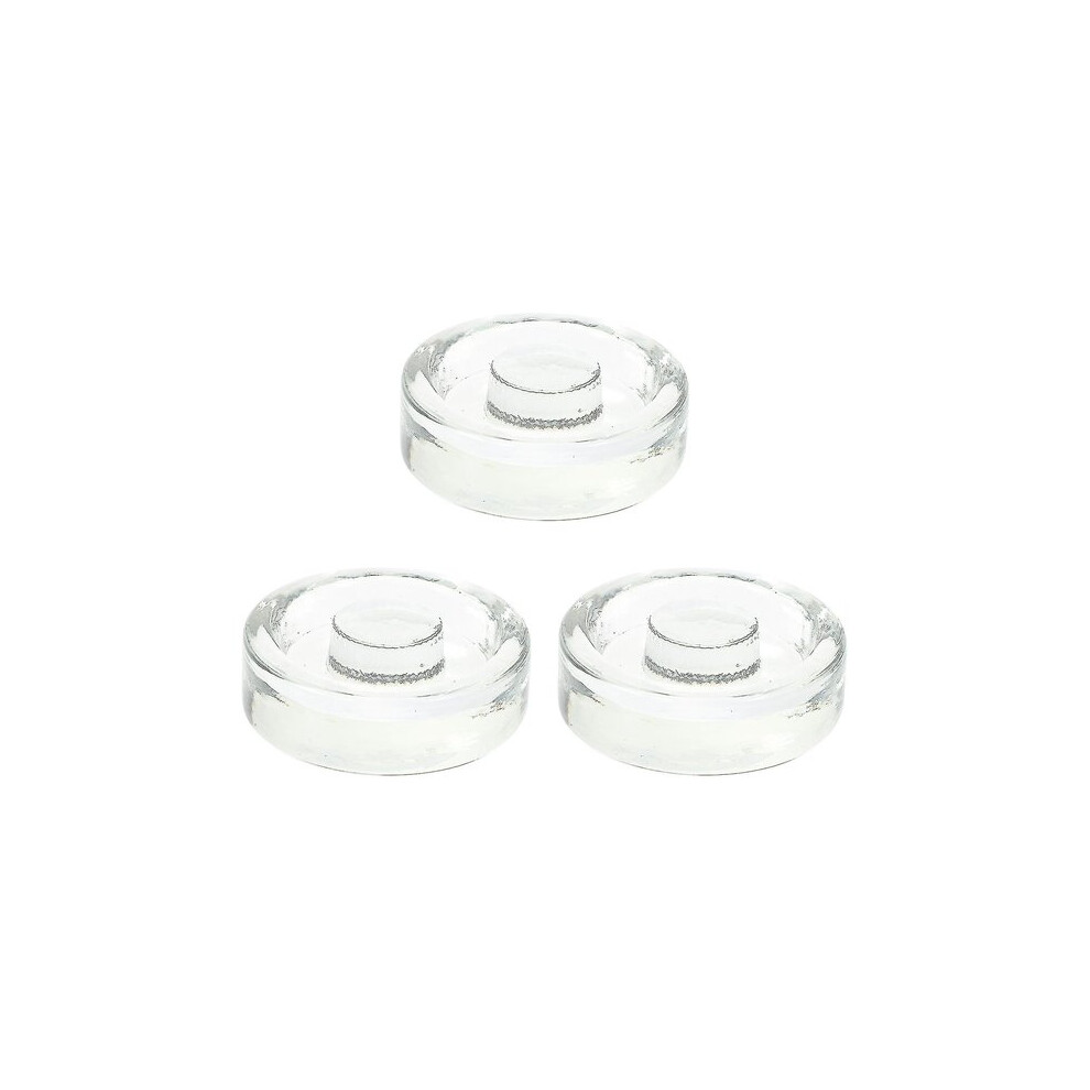 Fermentation Glass Weights, Pickle Fermenting For Wide Mouth Mason Jars, Set Of 3, Clear 7Cm 6966168189176