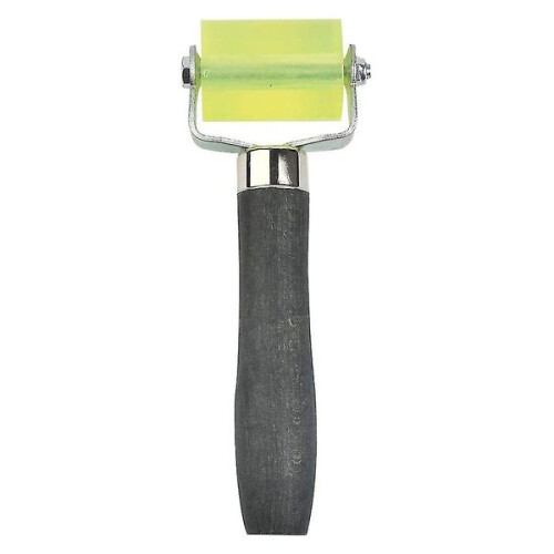 Professional Silicone Compression Roller, Solid Wood Handle and Two-Way Bearing for PVC Welding