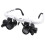 Binocular Magnifier with Adjustable LED Lights Reduces Eye Strain for Precision Repair Work 1