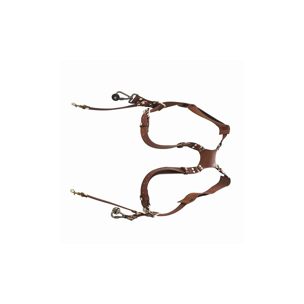 Adjustable Camera Strap Compatible With Dslr & Mirrorless Cameras, Leather With Rivets For Secure & Comfortable Carry Brown 6966168066927