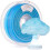 Klar PLA3D-printerfilament 1,75 mm 1 kg 1