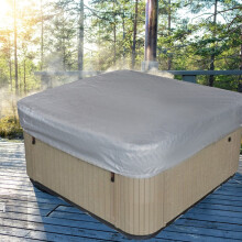 Neliönmuotoinen poreammeen suoja ulkokäyttöön, kestävä pölysuoja