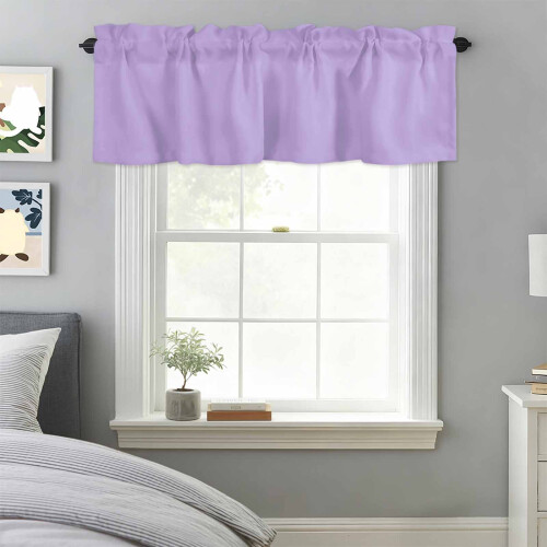 Lila akvarellkappa 122x43 cm stångficka