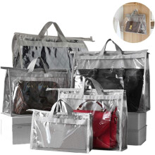 Sac de rangement transparent pour sac à main – PVC et non-tissé,