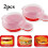 2-Pack Non-Stick Microwave Egg Poacher with Lids 1