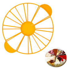 Marqueur de portion pour gâteau – Plastique de qualité alimentaire, 26,9 cm, 10 unités