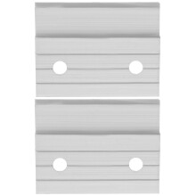 Set aus französischen Aluminium-Wandhalterungen für Aufhängungen