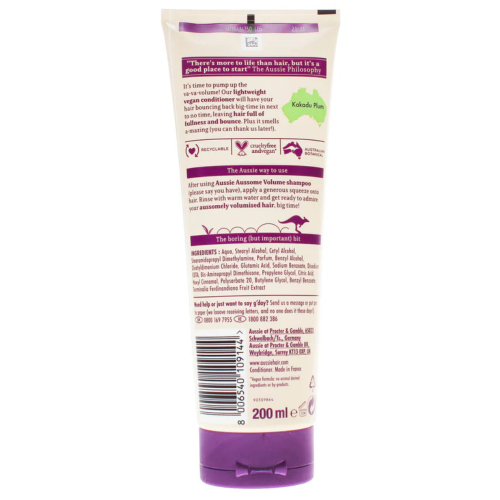 Aussie Aussie Aussome Volume Conditioner 200ml 1