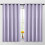 Cortinas Blackout Térmicas Isolantes Lilás 62x63 polegadas (2 painéis) 1