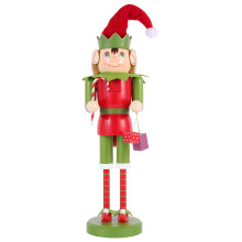 Classic wooden nutcracker Christmas decoration 1 piece