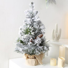 Tabletop Christmas Tree Snow Flocked 12 Inch