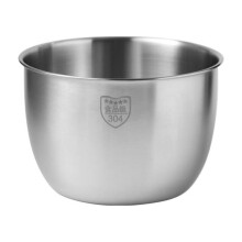 Kitchen Stainless Steel 304 Mixing Bowl Deep Design Cooking Baking Cake Bread Salad Kitchen Mixer Bowl, 2800ML