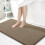 Bademåtte med memory foam, 112x61 cm, brun 1