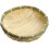 Handmade bamboo flat tray for fruit and snacks, 1 piece 1