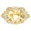 LED krystalblomst loftslysekrone 9W 1