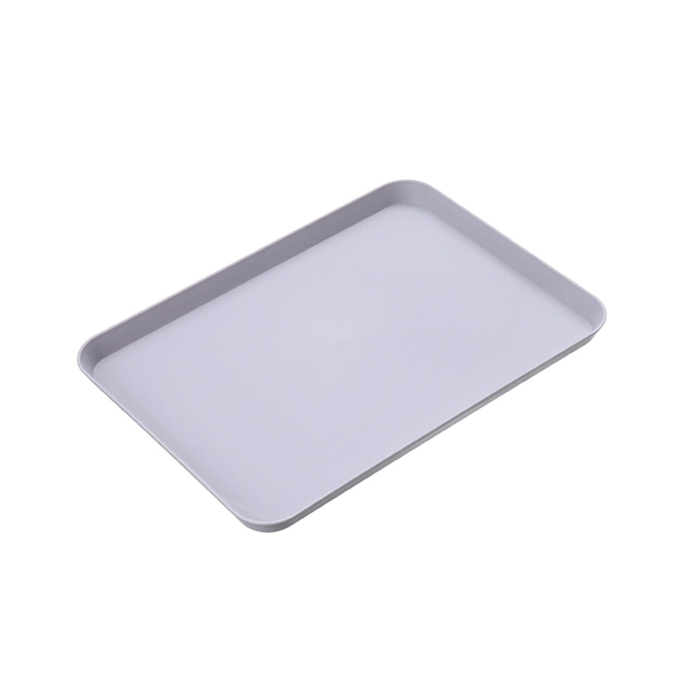 Rectangular plastic serving tray 2 pcs