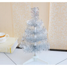 Harliver Artificial Christmas Tree 11.8in Silver Mini