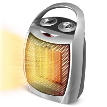 Keramisk rumvarmer 1500W bærbar med termostat