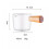 Plato de vidrio multifuncional Prettyui para salsas con asa 6