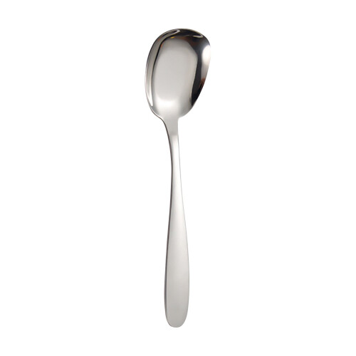 Stainless Steel Square Head Spoon Korean Style 1 Piece