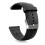 Replacement silicone strap, black band for Polar Vantage M 1