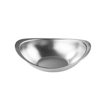 Bol à lingots en acier inoxydable (1 pièce)