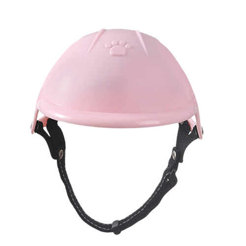 Casque de protection pour chien aveugle, léger,-rose petit