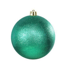 MOUDUO Christmas Ornament Plastic Spherical Green 150mm 1pc