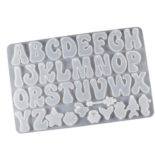 Siliconen mal met 26 letters voor