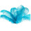 Ostrich Feathers Lake Blue 20-25cm 10 pcs 1