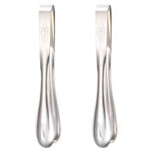 Pinze per alimenti in acciaio inox, 22,5 cm, confezione da 2