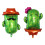 Palloncini per feste a tema messicano con decorazioni a tema taco (2 pezzi) 1