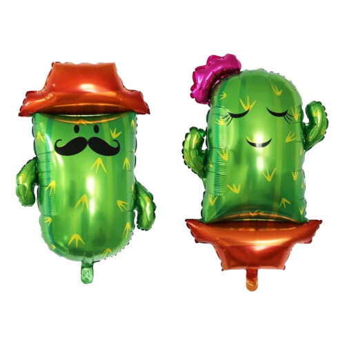 Palloncini per feste a tema messicano con decorazioni a tema taco (2 pezzi)