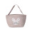 Easter basket with handle imitation linen1piece 1