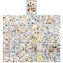 Decorative Scrapbooking Sticker Decorations Planner-Type 1