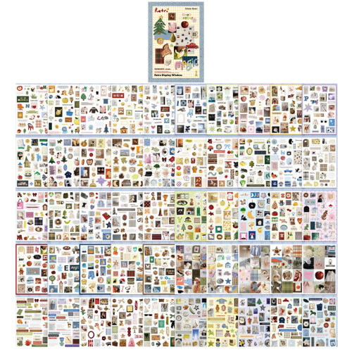 Decorative Scrapbooking Sticker Decorations Planner-Type 1