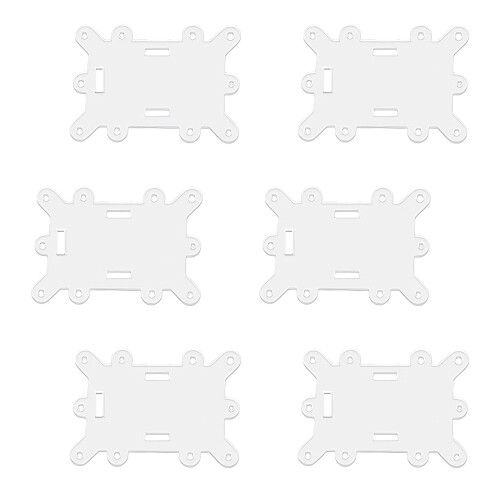 Waterproof Clear Acrylic Identity Card Holders Clips for-A