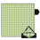 Weiche 150 x 200 cm große Wanderdecke, ideal für-grasgrün 1