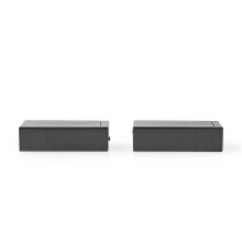 HDMI Extender | Über Cat6 | Bis zu 60,0 m | 1080p | 1,65 Gbps | Metall | Anthrazit