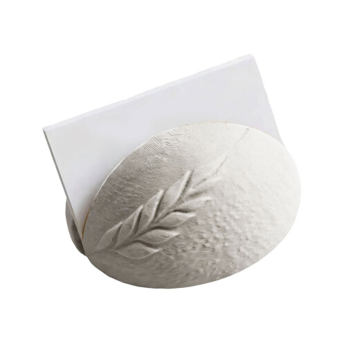 Support de carte de visite en pain imprimé 3D,-Blanc laiteux