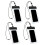 4 Piece Shockproof Waterproof Phone Case High Visible for-Black 1