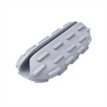Colorful Ergonomic Silicone Pencil Weight for Fun and-Gray