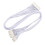 Câble d'alimentation 18 + 10 broches à 24-Fil plat blanc 1