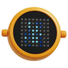 Electronic Noughts and Crosses Handheld Game For Kids-Orange