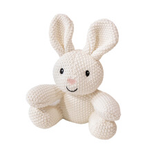 Stuffed Animals Rabbit Doll Toddlers Toy Hugging Stress-White