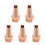 Pack of 5 Lightweight Welding Nozzle Handheld Nozzle For Head-A 1