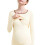 Polyester Maternity Nursing Sleepwear Upgrades for-Cream XL 1