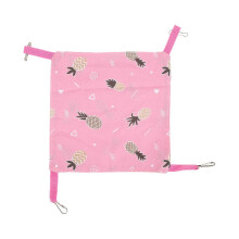 Amaca estiva in cotone per criceti, lettino sospeso per piccoli animali come cincillà e gattini, 20x20 cm